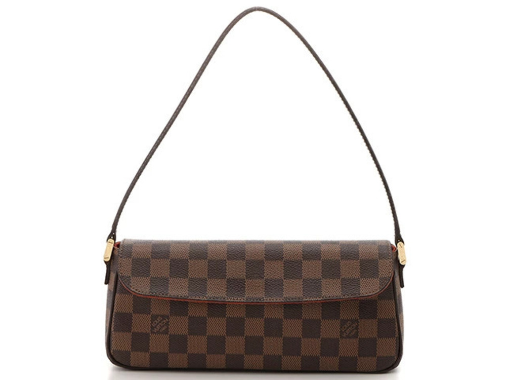 LOUIS VUITTON Recoleta Damier Ebene Brown